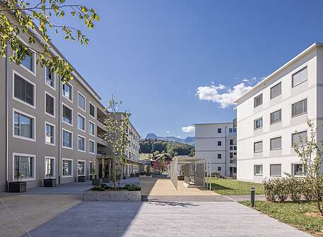 Wohn- und Pflegezentrum Chappele, Pflegeheim Sunneguet, Solviva, Architekt